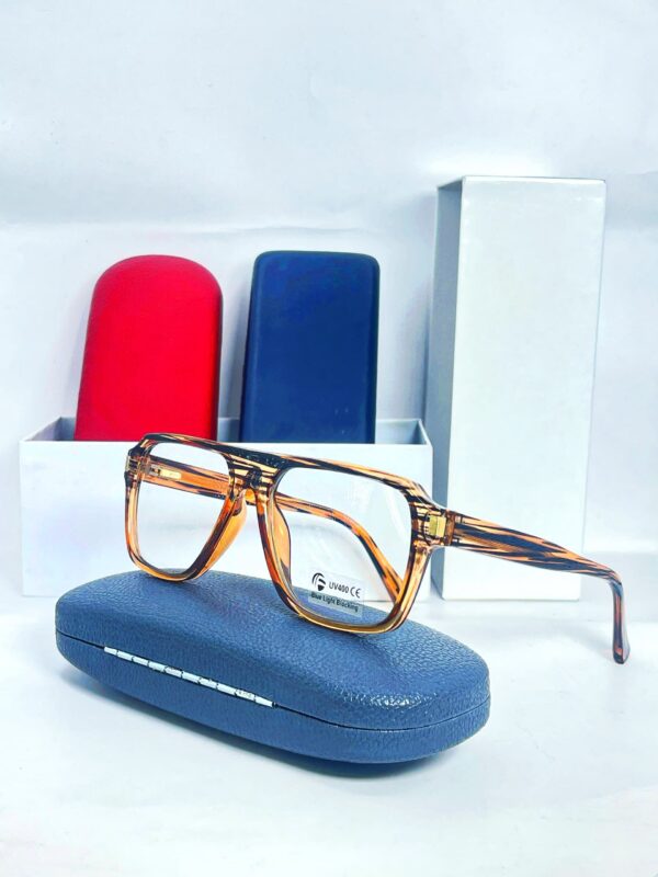 Men's Blue Light Blocking Avaitors Glasses - Image 4